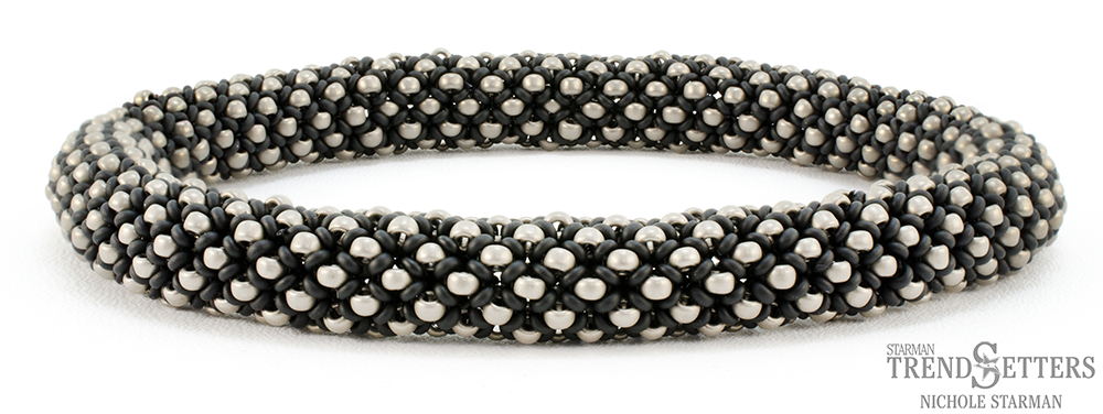 Chenille Stitch Bangle Free Tutorial with TOHO Demi-Round-10478