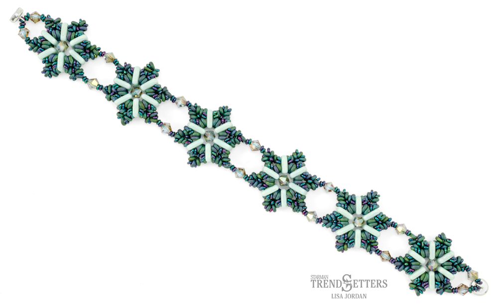 Lenora Bracelet Free Tutorial TOHO bij 11/0 Demi Round en 8/0 Demi Round-0 Lenora Bracelet Free Tutorial TOHO bij 11/0 Demi Round en 8/0 Demi Round-0