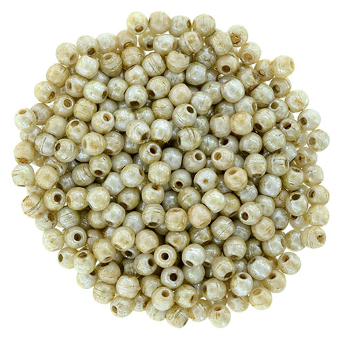 02-R-02010-65401 Opaque Luster Picasso round 2 mm. 150 Pc.-0