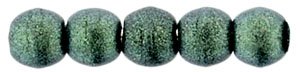 02-R-23980-79051 Metallic Suede Lt Green round 2 mm. 150 Pc.-10308