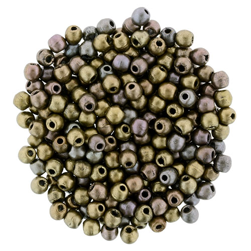 02-R-00030-01670 Silky Pewter 2 mm. 150 Pc.-0