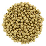 02-R-00030-01710 Silky Gold (Matte Metallic Flax) 2 mm. 150 Pc.-0