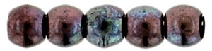 02-R-23980-LE Luster metallic Amethyst round 2 mm. 150 Pc.-10281