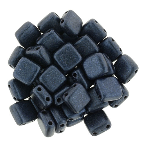 CMT-23980-79032 CzechMates Tile Bead Metallic Suede Dark Blue 25 st.-0 CMT-23980-79032 CzechMates Tile Bead Metallic Suede Dark Blue 25 st.-0