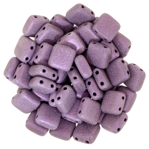 CMT-23980-79086 CzechMates Tile Bead Metallic Suede Pink 25 st.-0 CMT-23980-79086 CzechMates Tile Bead Metallic Suede Pink 25 st.-0