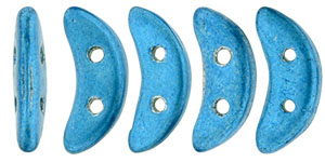CMCR-77038CR CzechMates Crescent Saturated Metallic Aquamarine 5 gram.-10460