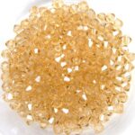 03-MC-00010-14413 Bicone, Crystal Champagne Luster, 3 mm. 50 Pc.-0