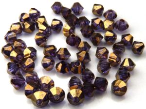 03-MC-00010-14415 Bicone, Crystal Bronze Luster, 3 mm. 50 Pc.-10901