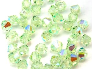 03-MC-50800-28701 Bicones Chrysolite AB 50 Stuks-10980
