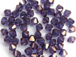 04-MC-00010-15726 Bicones Crystal Vega Luster 4 mm. 50 Pc.-10760