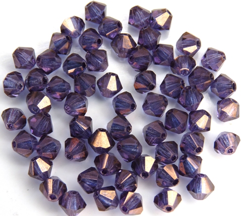 04-MC-00010-15726 Bicones Crystal Vega Luster 4 mm. 50 Pc.-10760