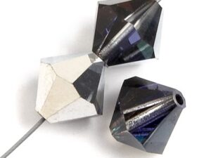 04-MC-00010-29536 Bicones Crystal Heliotrope 4 mm. 50 Pc.-10776