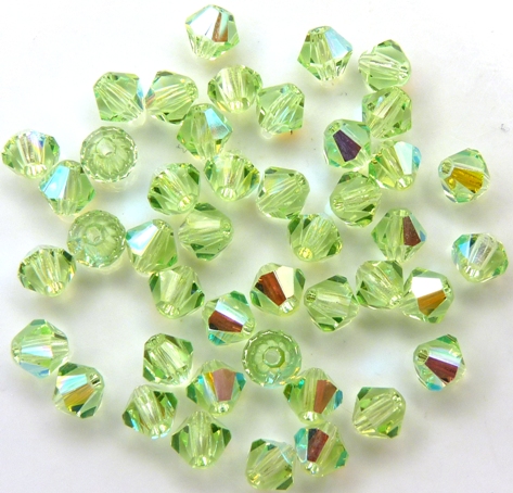 04-MC-50800-28701 Chrysolite AB, 4 mm. 50 stuks-0 04-MC-50800-28701 Chrysolite AB, 4 mm. 50 stuks-0