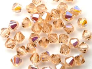 04-MC-70110-28701 Bicone, Rosaline AB, 4 mm. 50 Pc.-0
