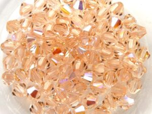 04-MC-70110-28701 Bicone, Rosaline AB, 4 mm. 50 Pc.-10885