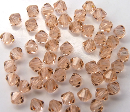 04-MC-70110 Bicone, Rosaline, 4 mm. 50 Pc.-10880