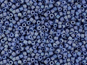 TR-15-2636F Semi Glazed Rainbow - Soft Blue 10 gram-0