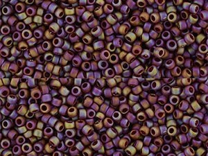TR-15-2639F Semi Glazed Rainbow - Dk.Red 10 gram-0 TR-15-2639F Semi Glazed Rainbow - Dk.Red 10 gram-0