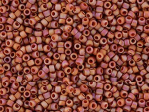 TR-15-2641F Semi Glazed Rainbow - Orange 10 gram-0