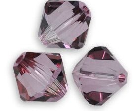 SW-03-CANP 5328 Crystal Antique Pink Swarovski Bicone 3 mm 40 Pc.-0