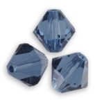 SW-04-DBL 5328 Denim Blue Swarovski Bicone 4 mm 40 Pc.-0