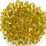 04-MC-50319 Bicones Lime 4 mm. 50 Pc.-0