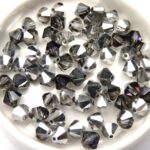 06-MC-00010-29536 Bicones Crystal Heliotrope 6 mm. 24 Pc-0
