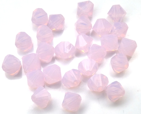 06-MC-71200 Bicones Pink Opal 6 mm. 24 Pc-0