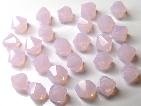 06-MC-71200 Bicones Pink Opal 6 mm. 24 Pc-11492