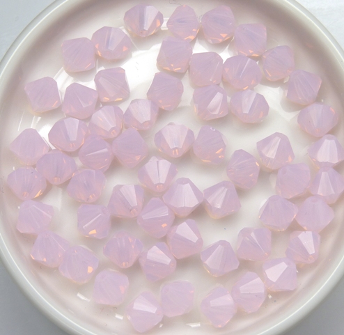 06-MC-71200 Bicones Pink Opal 6 mm. 24 Pc-11493