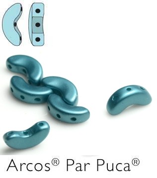 ARC-02010-25043 Pastel Pearl Emerald Arcos par Puca 10 gram-0
