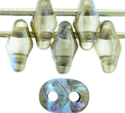 SD-00030-98537 Crystal Graphite Rainbow 10 gram SuperDuo-13991