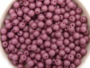 04-R-02010-29565 Saturated Hyacinth Violet Round 4 mm. 100 Pc.-11933