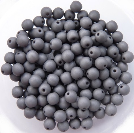 04-R-02010-29566 Saturated Titanium Round 4 mm. 100 Pc.-0 04-R-02010-29566 Saturated Titanium Round 4 mm. 100 Pc.-0