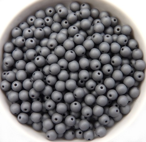 04-R-02010-29566 Saturated Titanium Round 4 mm. 100 Pc.-11950