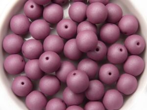 08-R-02010-29565 Saturated Hyacinth Violet Round 8 mm. 25 Pc.-11940