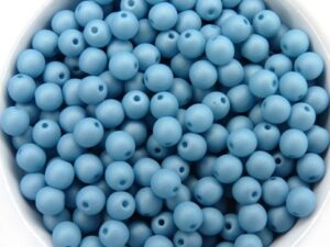 04-R-02010-29567 Saturated Light Azore Round 4 mm. 100 Pc.-12069