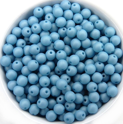 04-R-02010-29567 Saturated Light Azore Round 4 mm. 100 Pc.-12069