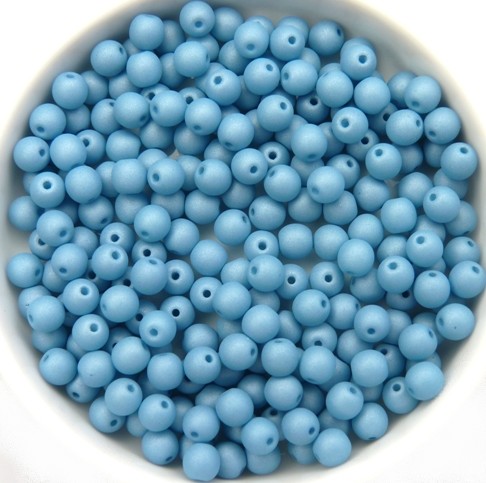 04-R-02010-29567 Saturated Light Azore Round 4 mm. 100 Pc.-12067
