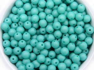04-R-02010-29569 Saturated Mint Round 4 mm. 100 Pc.-12088