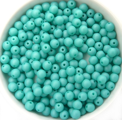04-R-02010-29569 Saturated Mint Round 4 mm. 100 Pc.-12089