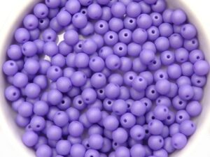 04-R-02010-29570 Saturated Lavender Round 4 mm. 100 Pc.-12114