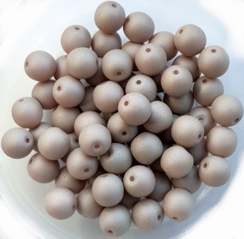06-R-02010-29562 Saturated Sand Round 6 mm. 50 Pc.-0 06-R-02010-29562 Saturated Sand Round 6 mm. 50 Pc.-0