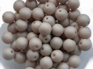 06-R-02010-29562 Saturated Sand Round 6 mm. 50 Pc.-12041