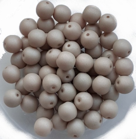 06-R-02010-29562 Saturated Sand Round 6 mm. 50 Pc.-12041