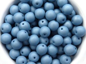 06-R-02010-29567 Saturated Light Azore Round 6 mm. 50 Pc.-12073