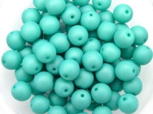 06-R-02010-29569 Saturated Mint Round 6 mm. 50 Pc.-0