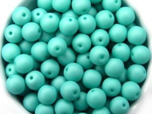 06-R-02010-29569 Saturated Mint Round 6 mm. 50 Pc.-12095
