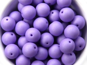 08-R-02010-29570 Saturated Lavender Round 8 mm. 25 Pc.-12125