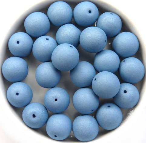 10-R-02010-29567 Saturated Light Azore Round 10 mm. 15 Pc.-12079